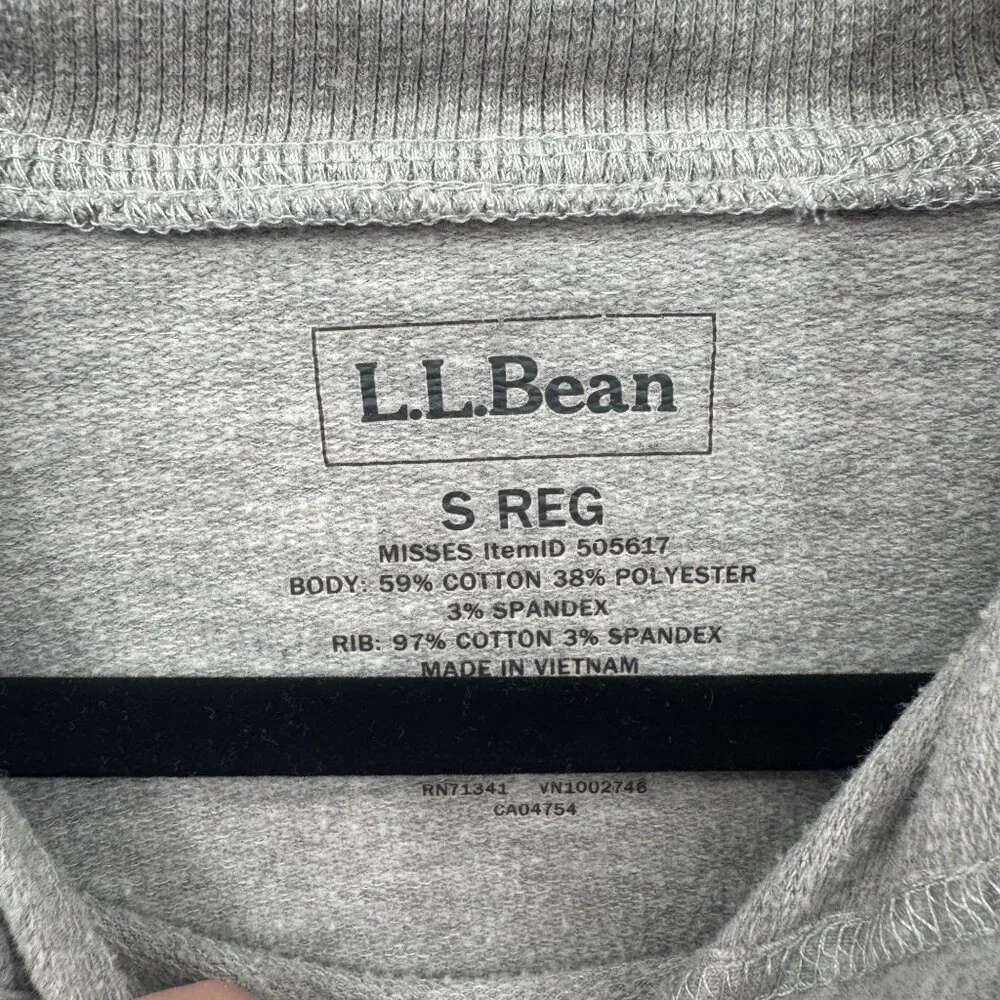 L.L. Bean Gray Hoodie with Multicolor Mountain Design - Picture 7 of 9